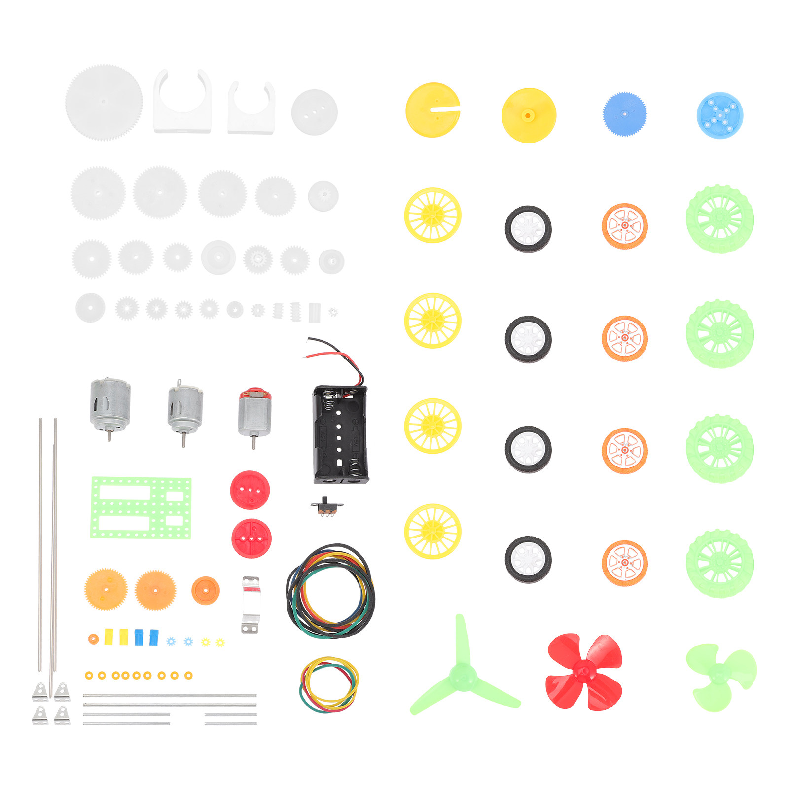 112-delige DC-motor tandwielse - Science Project Kit recensie en prijs