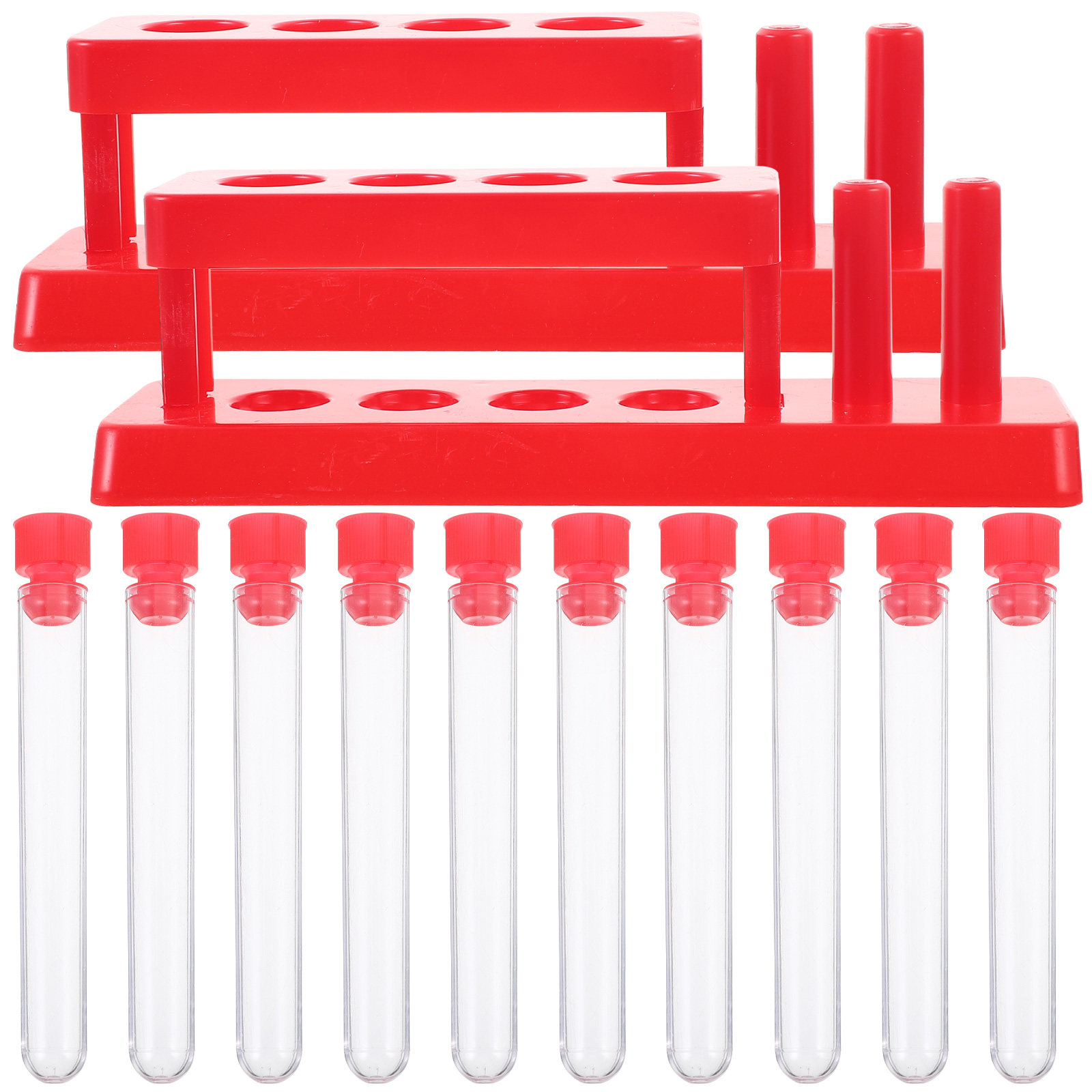 1 set reageerbuisrek, inclusie - Science Kit recensie en prijs