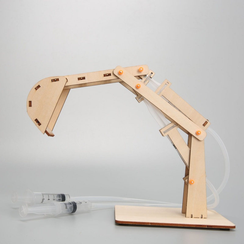 DIY Hydraulische Graafmachine  - Science Project Kit recensie en prijs