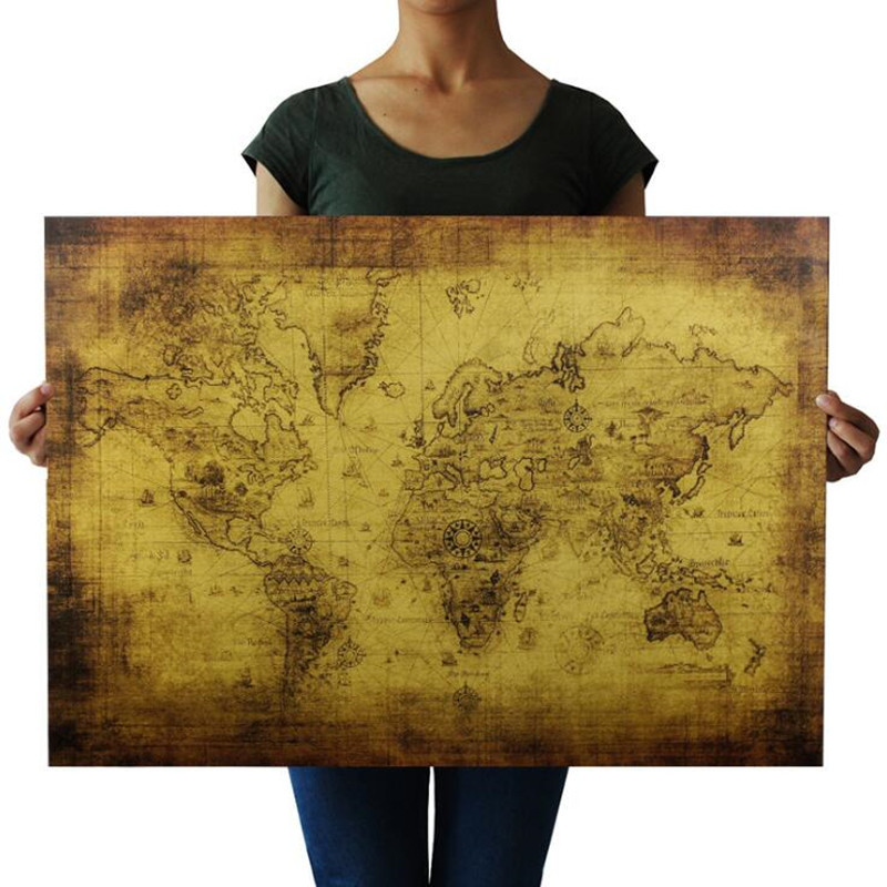 Grote 72.5X51.5cm Vintage De O - Star Map Poster recensie en prijs